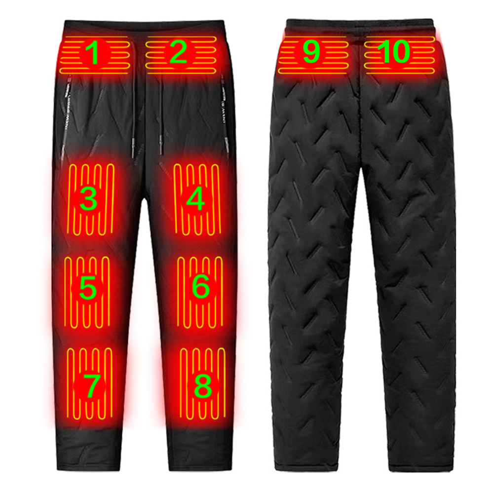 Winter Clothing Hiking - Unisex Elektrische Thermische Broek 10 Verwarmingszones