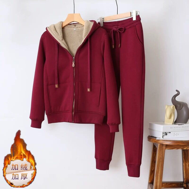 Winter Clothing Sales - Herfst Winter Sweatshirt Joggingbroek Tweedelig Pak