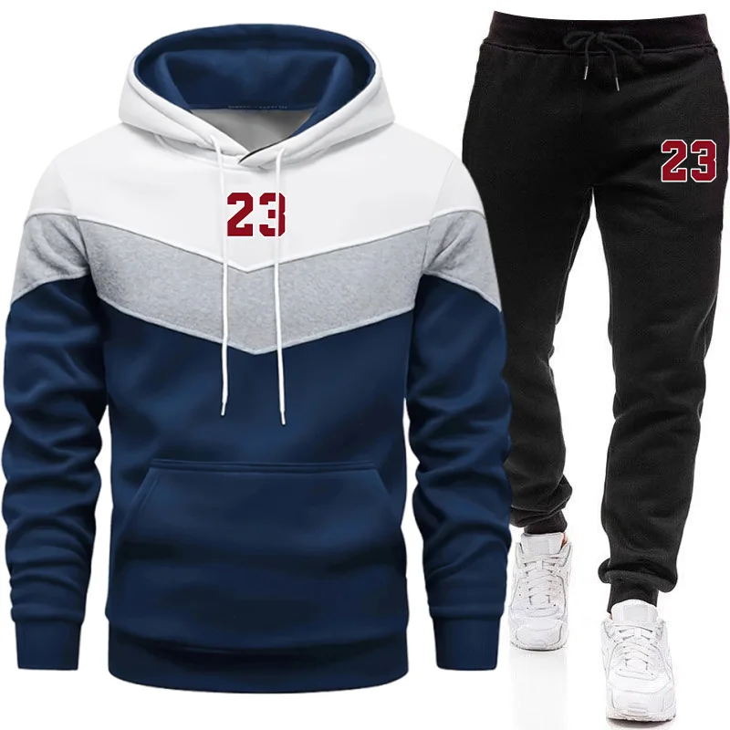 Winter Clothing Hoodie - Nieuw trainingspak voor heren Casual sweatshirt