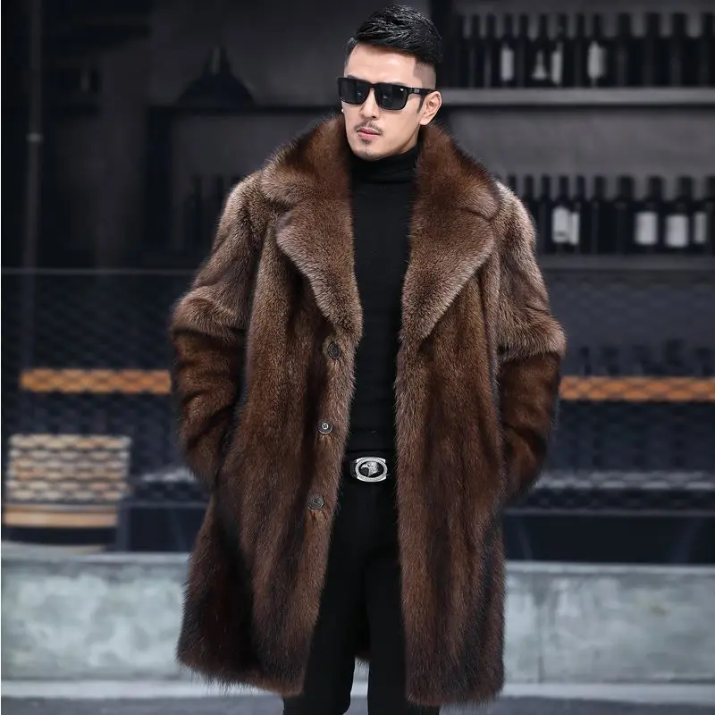 Winter Clothing Brands - Luxe Merk Herenkleding Bont Jassen Middellange