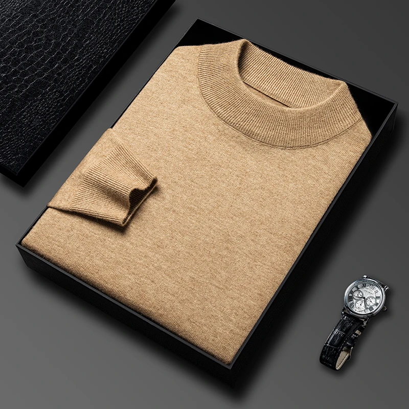 Winter Clothing Brands - Half Coltrui Gebreide Trui Nieuwe Herfst/Winter