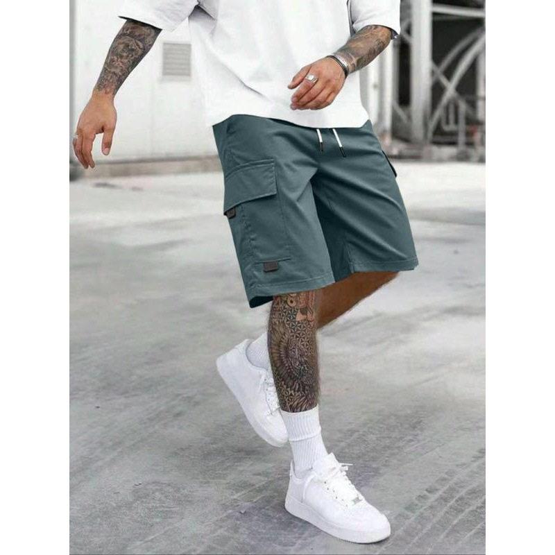 Winter Clothing Material - Casual cargoshorts Vijfkwart werkkleding Losse pasvorm