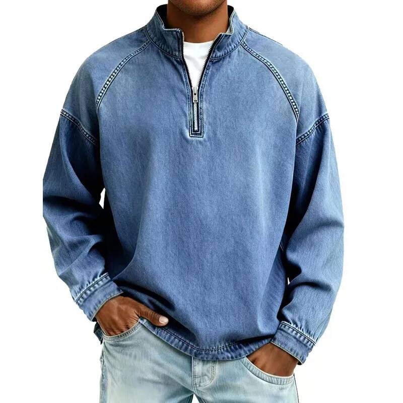Winter Clothing Taiwan - Herfst Nieuwe Heren Pullovers Sweatshirts Rits