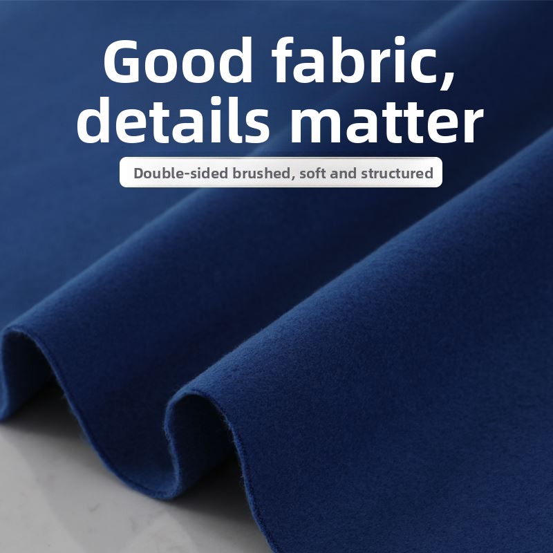 Winter Clothing Material - Verdikte dubbelzijdige wollen stof voor herfst-winterkleding,