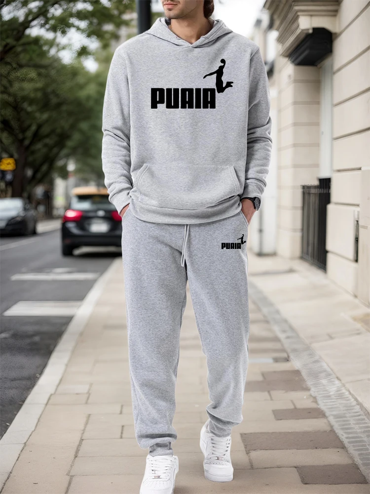 Winter Clothing Hoodie - Heren Set/Hoodie/Broek 2026 Herfst Winter Casual