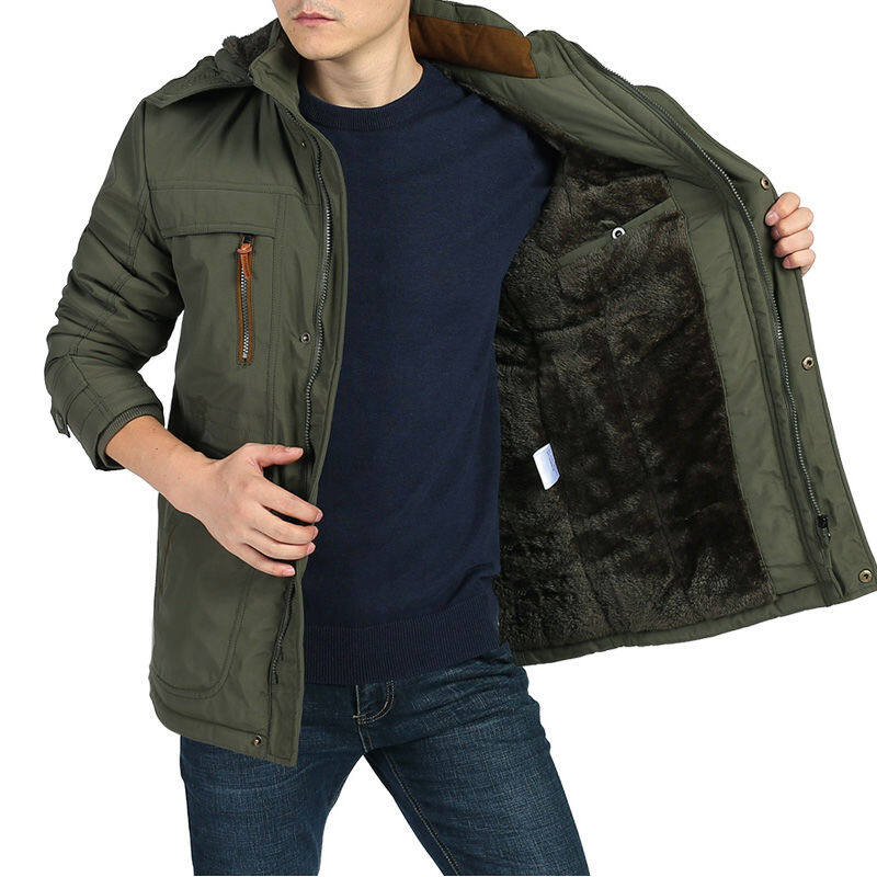 Winter Clothing Brands - Dikke warme bovenkleding Big Size Multi-pocket