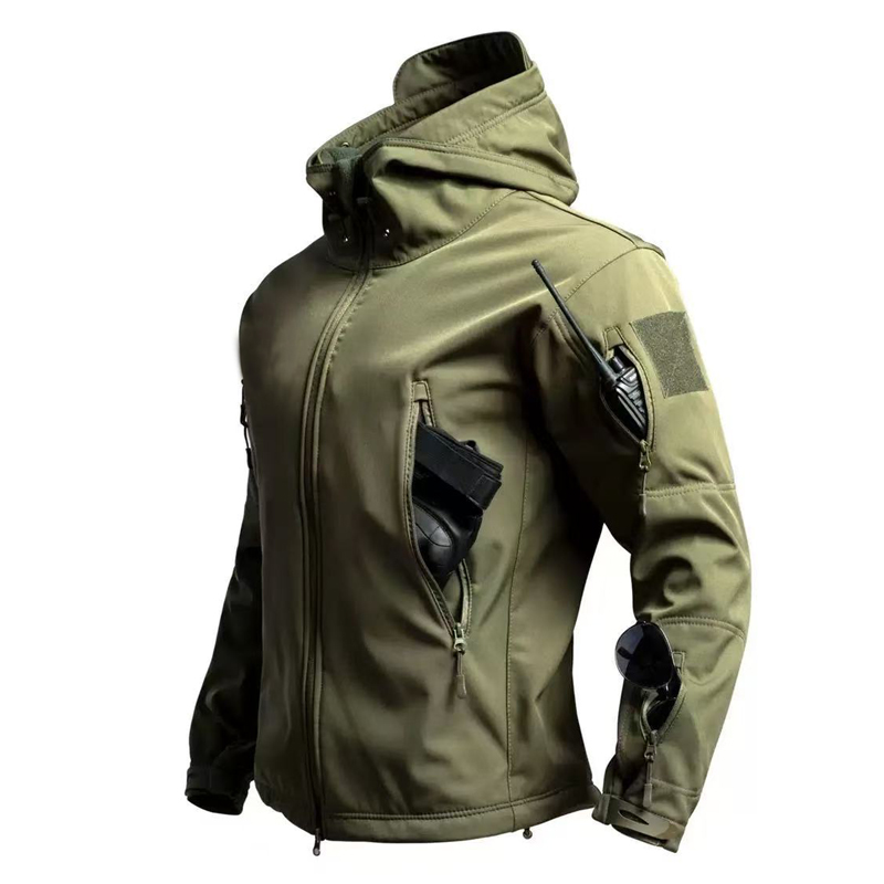 Windproof Jacket Softshell - Mannen Militaire Tactische Winter Herfst Warm