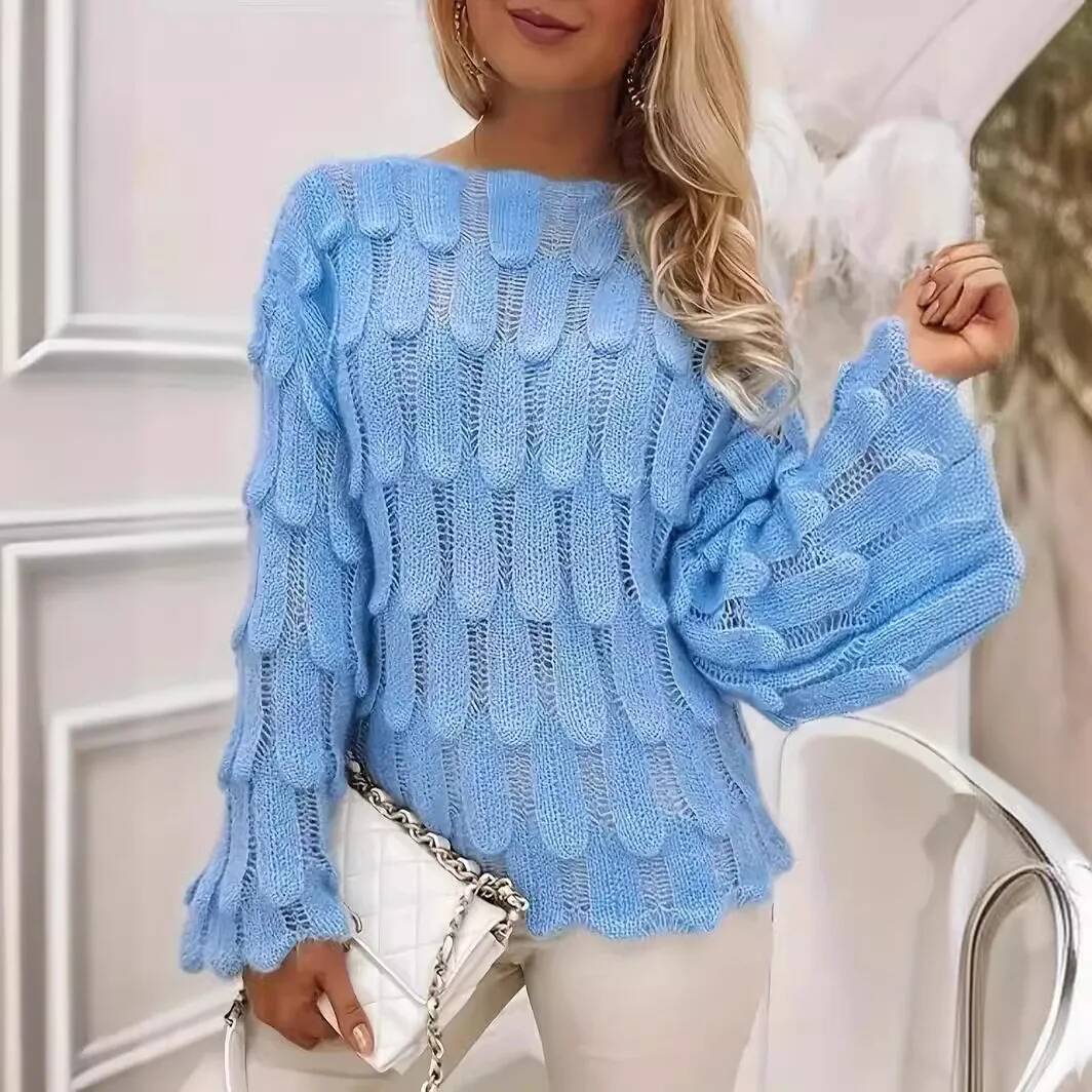 Winter Clothing Taiwan - 2026 Herfst/Winter Vrouwen Elegante Gedrukt Holle