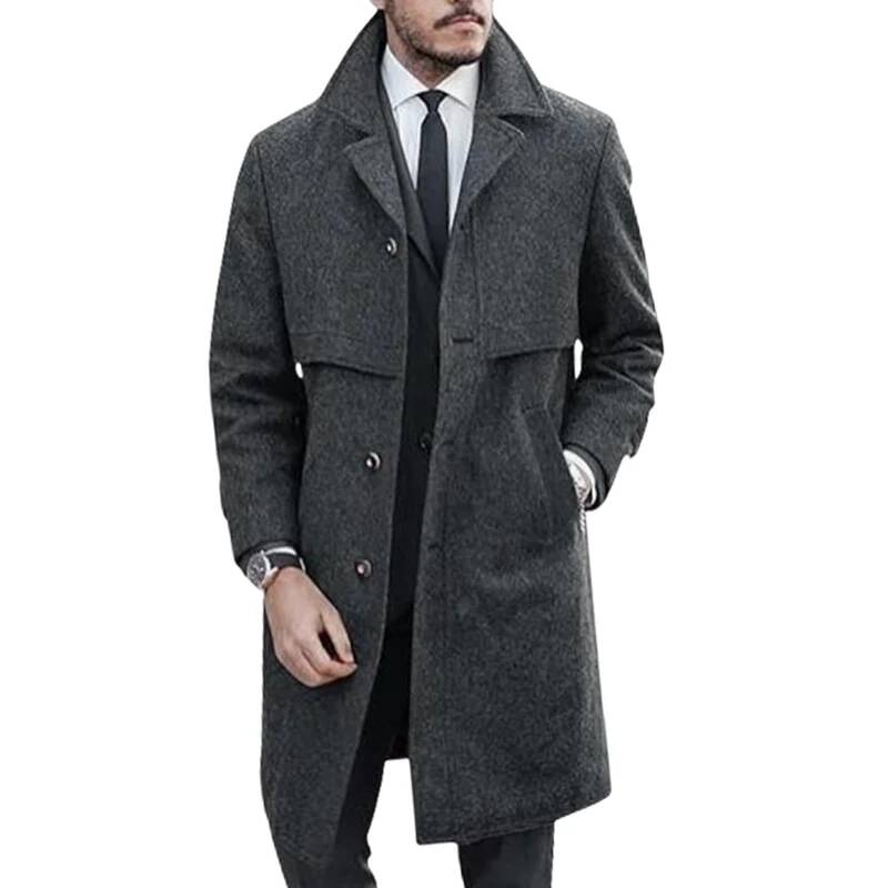 Winter Clothing Taiwan - Heren reversjas Kantoor Straat Casual pak