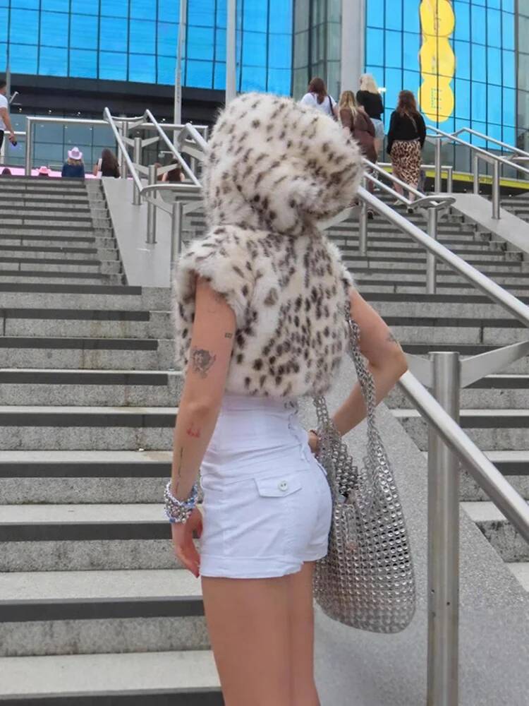 2026 Sexy Luipaardprint Capuch - Winter Clothing Taiwan recensie en prijs