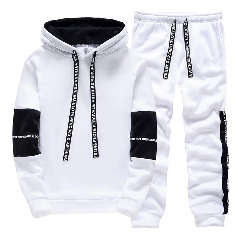 Zwart Wit Heren trainingspak M - Winter Clothing Hoodie recensie en prijs