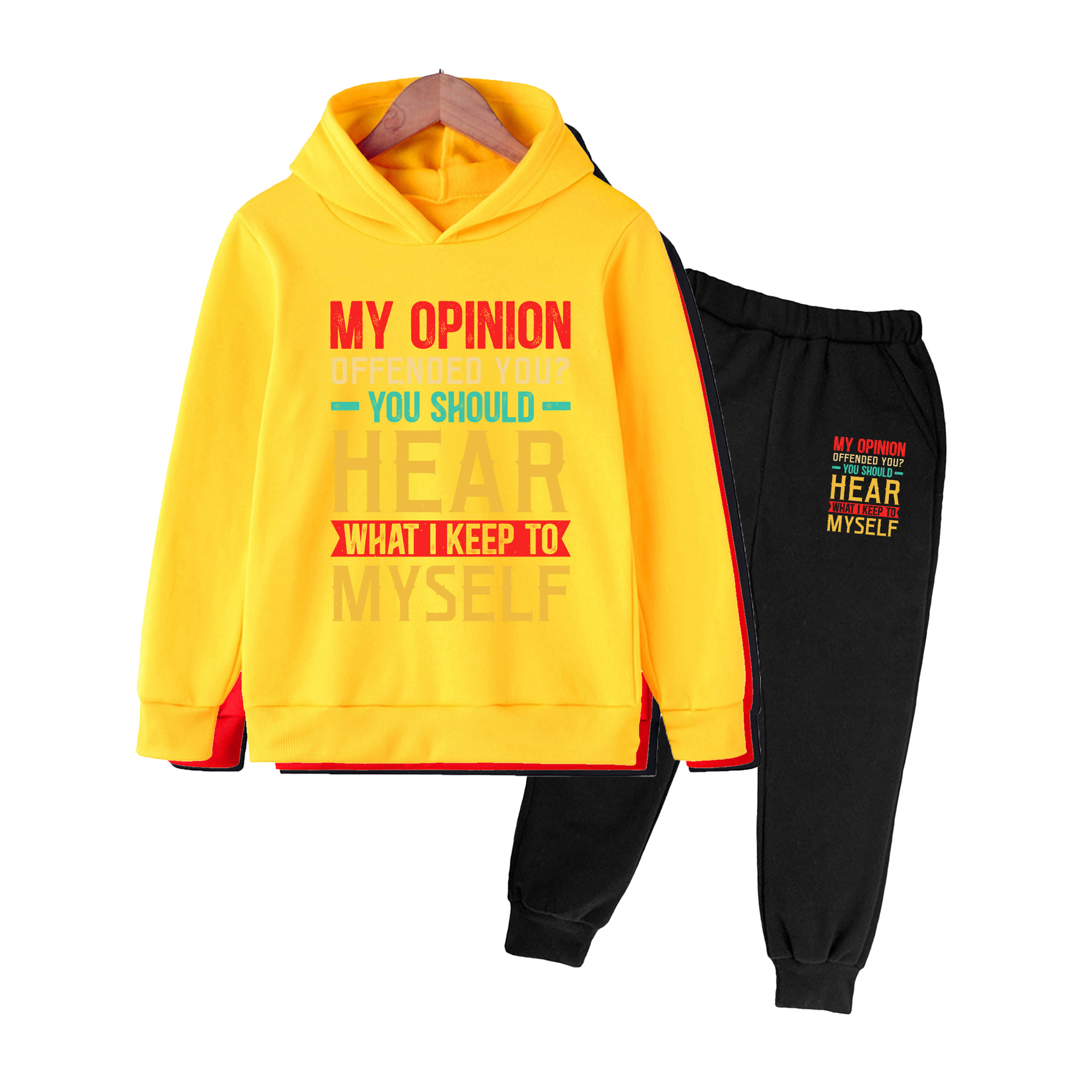 Kinderhoodie & joggingbroek se - Winter Clothing Quotes recensie en prijs