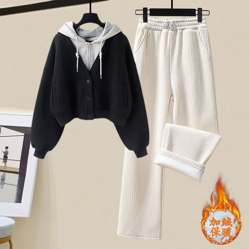 Pluche en verdikte capuchonjas - Winter Clothing Sales recensie en prijs