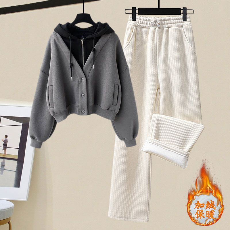 Pluche en verdikte capuchonjas - Winter Clothing Sales recensie en prijs