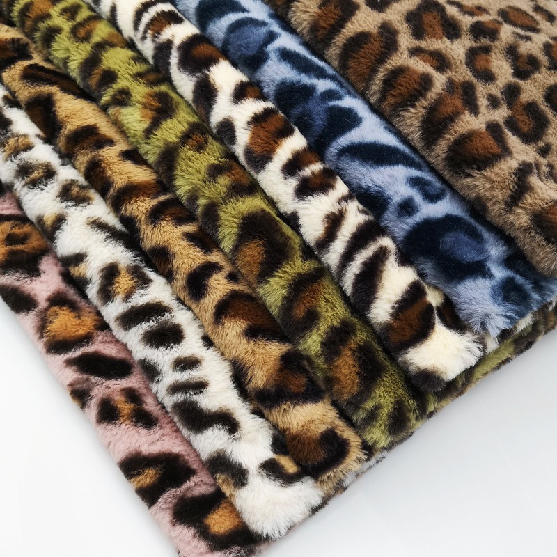 Pluche luipaardprint stof, dik - Winter Clothing Material recensie en prijs