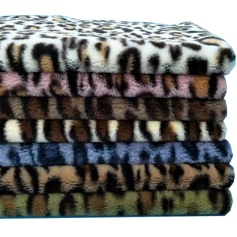 Pluche luipaardprint stof, dik - Winter Clothing Material recensie en prijs