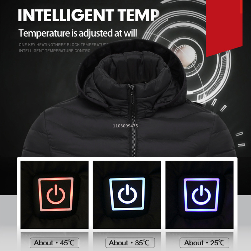 21-gebieden USB elektrisch ver - Winter Clothing Hiking recensie en prijs