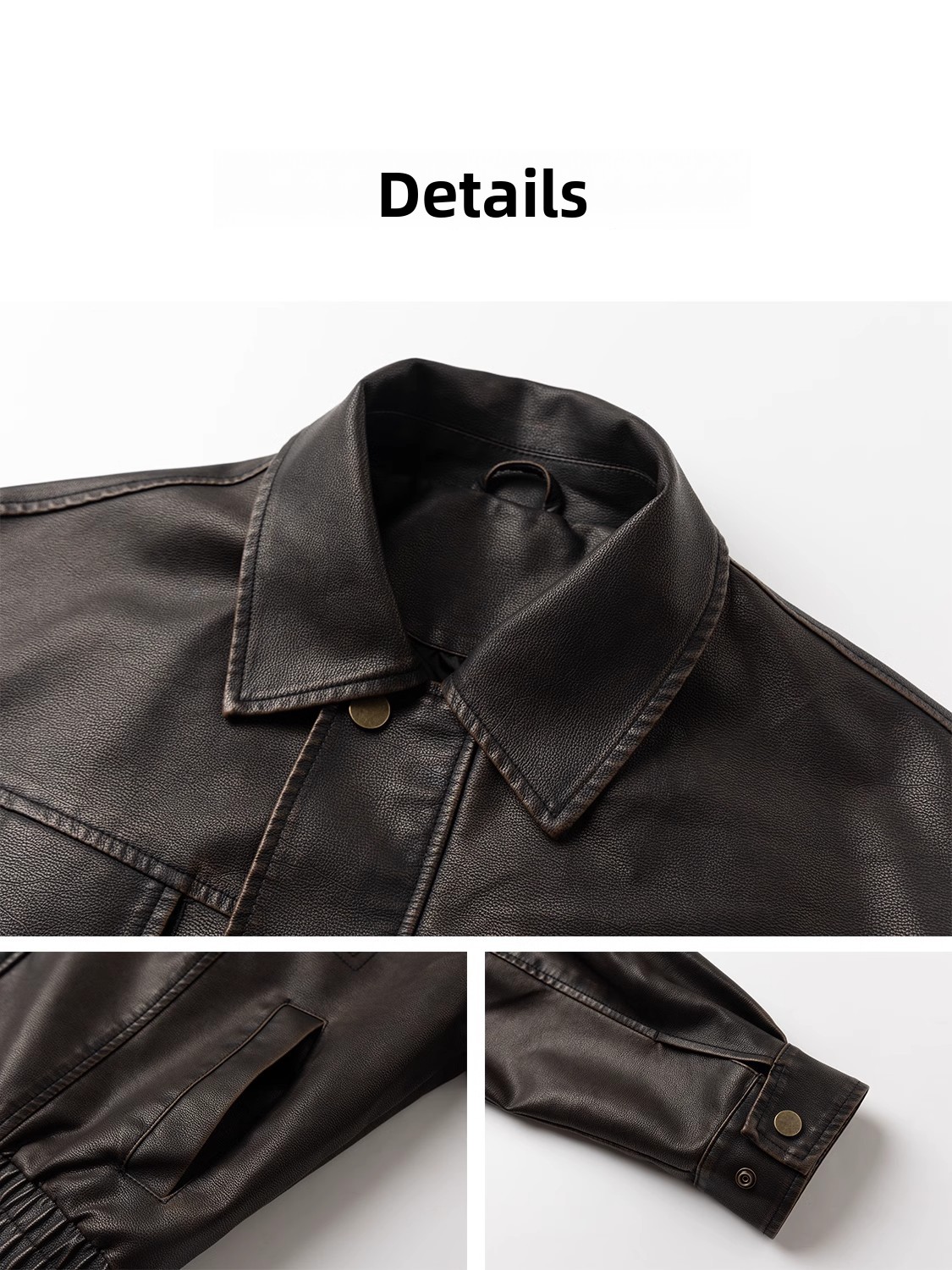 Trendy loszittende leren heren - Winter Sun Clothing recensie en prijs