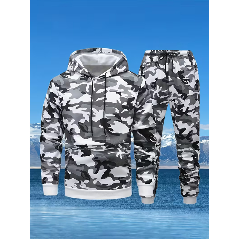 Herfst Camouflage 3D Print Hoo - Winter Clothing Hoodie recensie en prijs