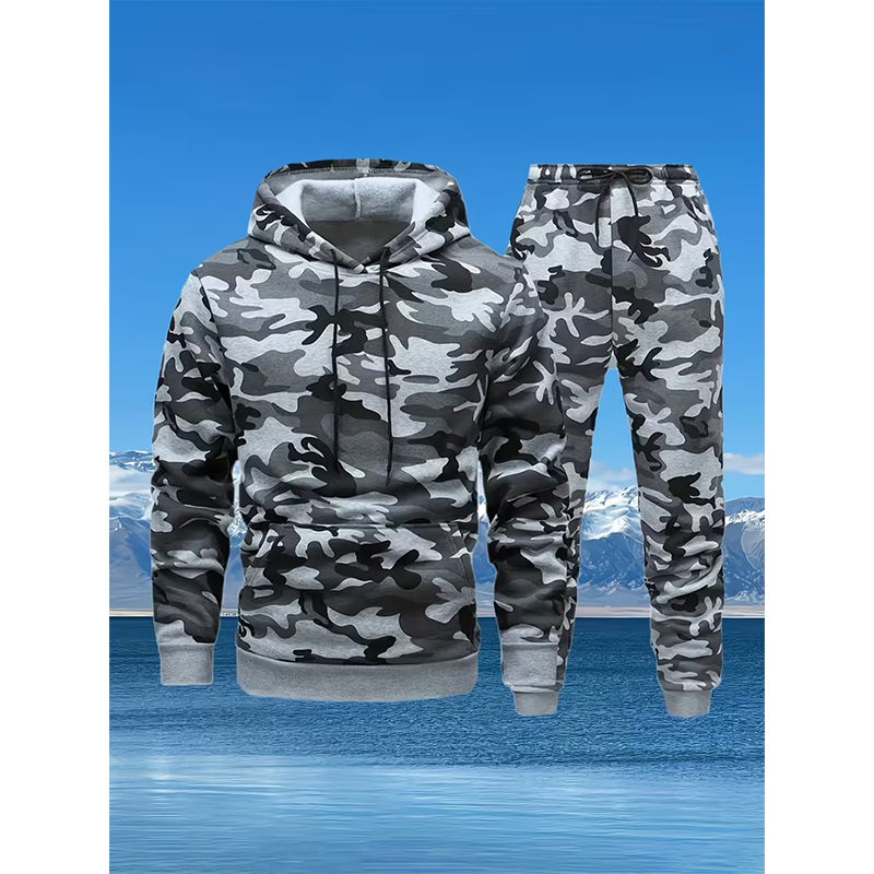 Herfst Camouflage 3D Print Hoo - Winter Clothing Hoodie recensie en prijs
