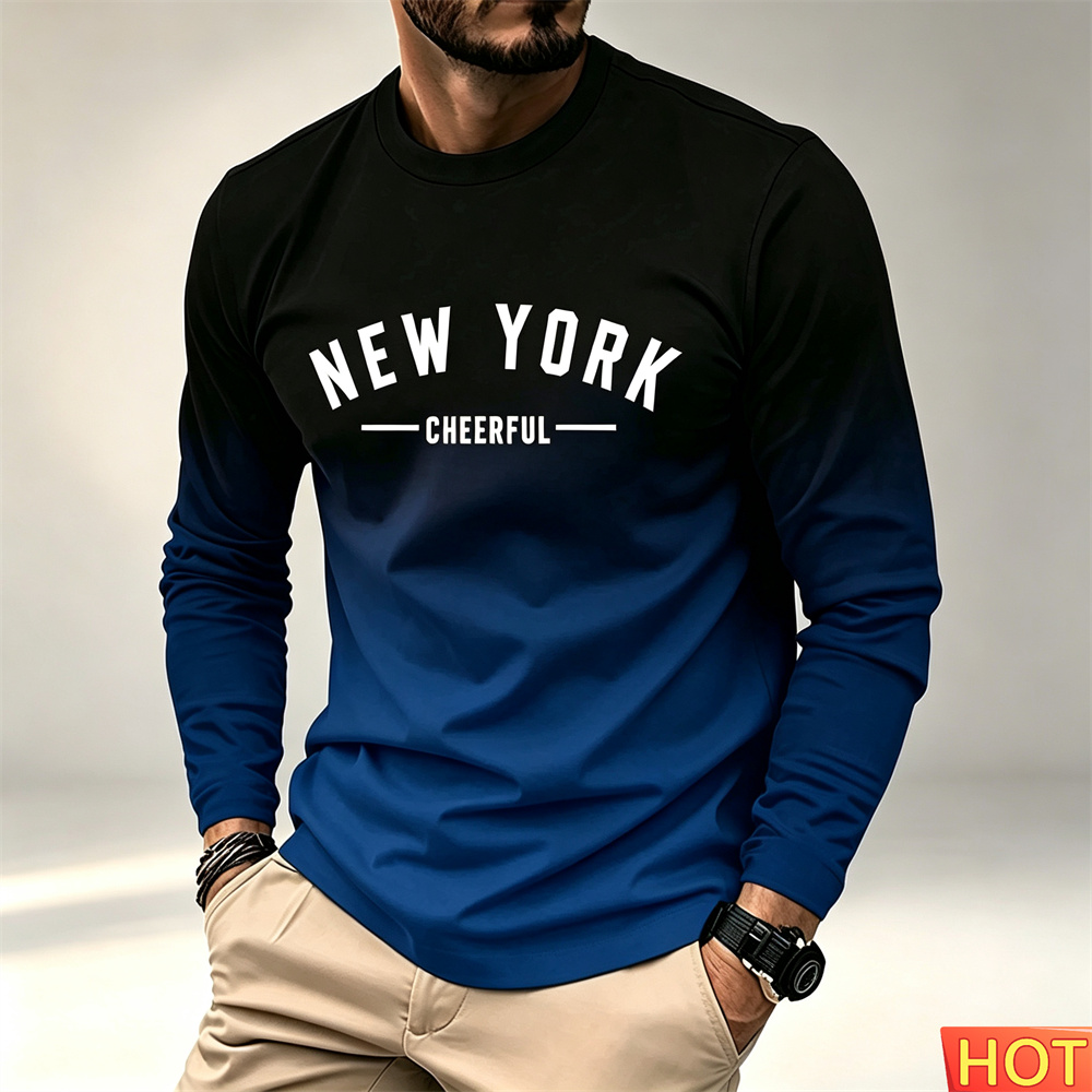 Nieuwe herfst-winter heren T-s - Winter Sun Clothing recensie en prijs