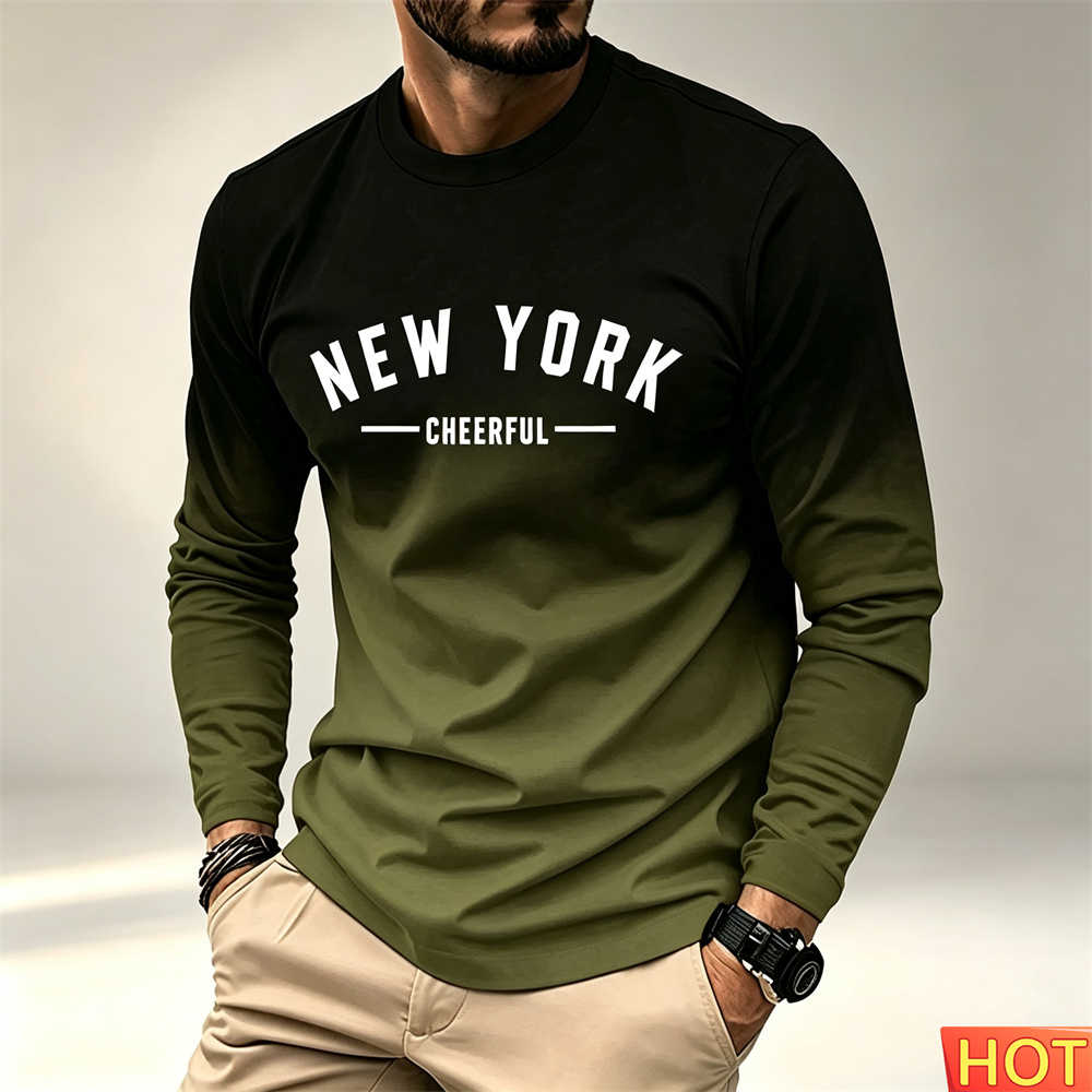 Nieuwe herfst-winter heren T-s - Winter Sun Clothing recensie en prijs