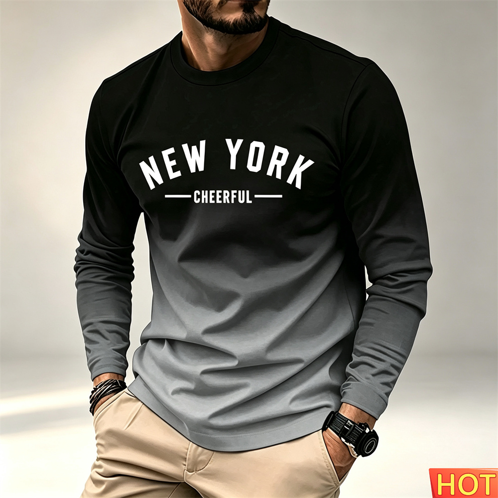 Nieuwe herfst-winter heren T-s - Winter Sun Clothing recensie en prijs