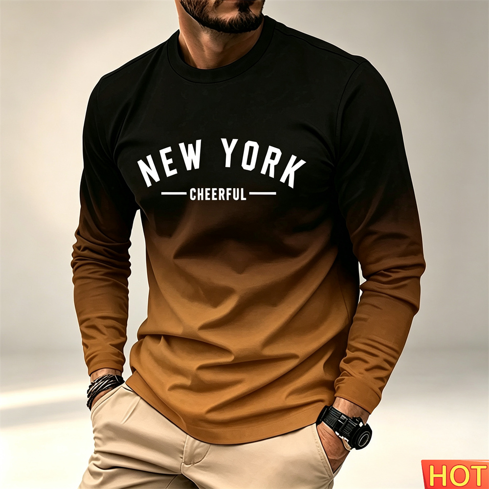 Nieuwe herfst-winter heren T-s - Winter Sun Clothing recensie en prijs