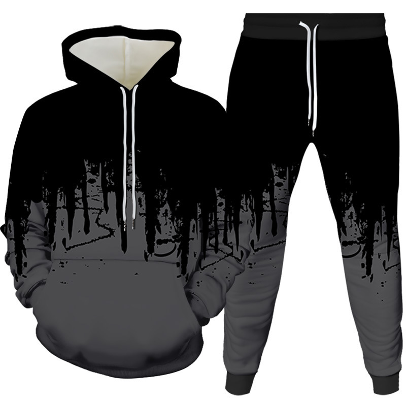 Inkt Schilderij 3D Gedrukt Hoo - Winter Clothing Hoodie recensie en prijs