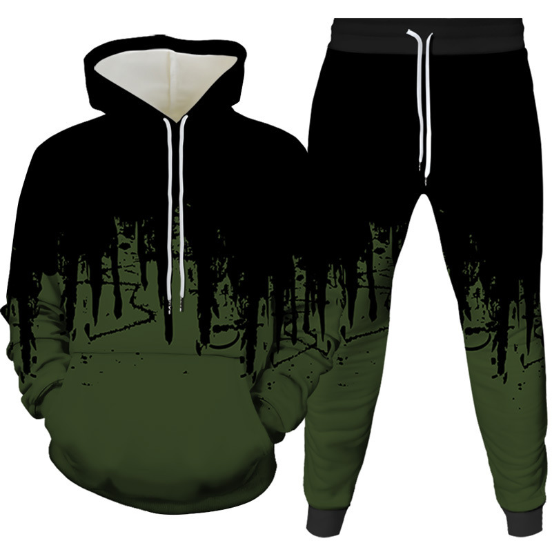 Inkt Schilderij 3D Gedrukt Hoo - Winter Clothing Hoodie recensie en prijs