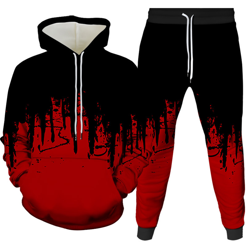 Inkt Schilderij 3D Gedrukt Hoo - Winter Clothing Hoodie recensie en prijs