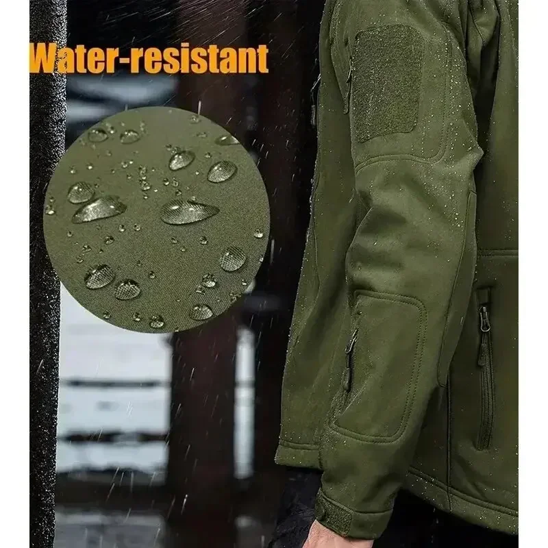 5XL 6XL CP Camouflage Soft She - Windproof Jacket Softshell recensie en prijs